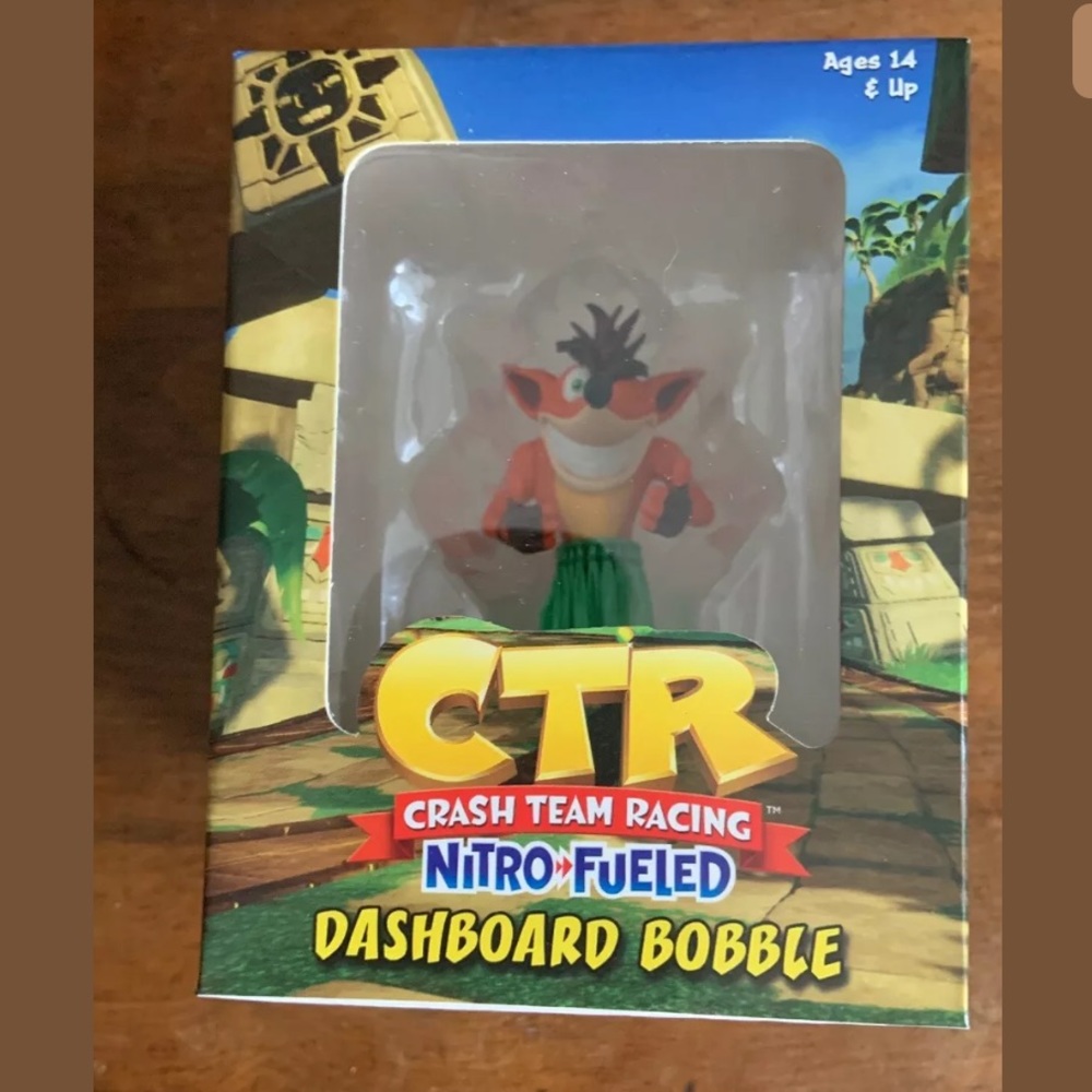 NIP Crash Team Racing Dashboard Bobble